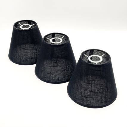 Brilagi - LED Lubinis šviestuvas ANTHONY 3xE14/40W/230V ąžuolo riešutas/juoda