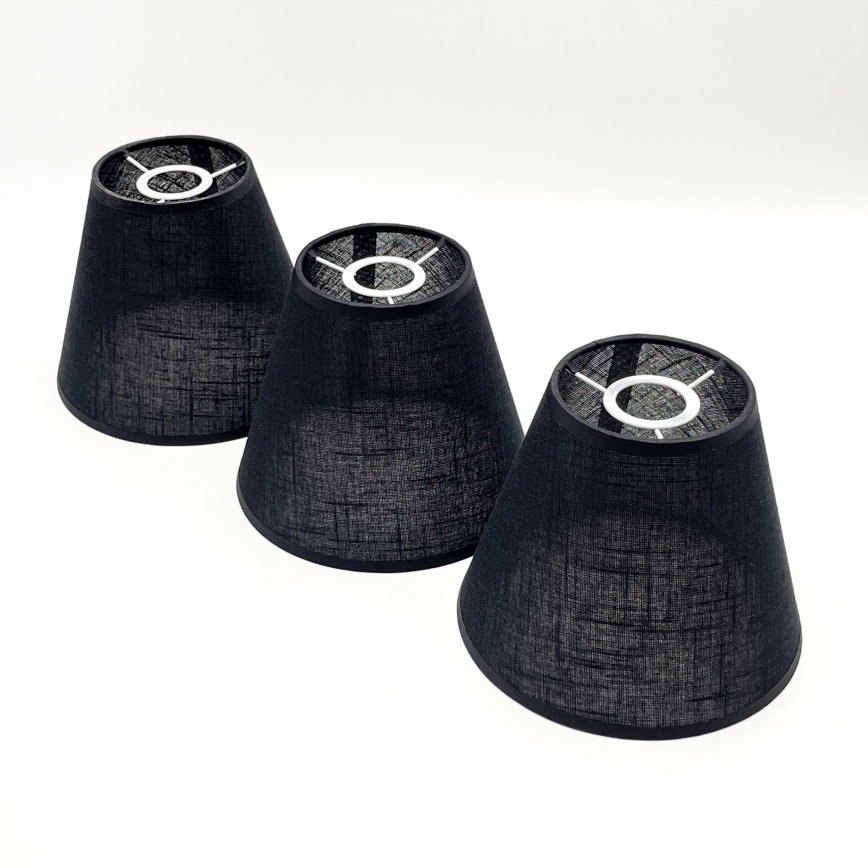 Brilagi - LED Lubinis šviestuvas ANTHONY 3xE14/40W/230V ąžuolo riešutas/juoda