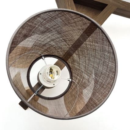 Brilagi - LED Lubinis šviestuvas ANTHONY 3xE14/40W/230V ąžuolo riešutas