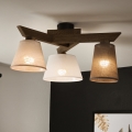 Brilagi - LED Lubinis šviestuvas ANTHONY 3xE14/40W/230V ąžuolo riešutas