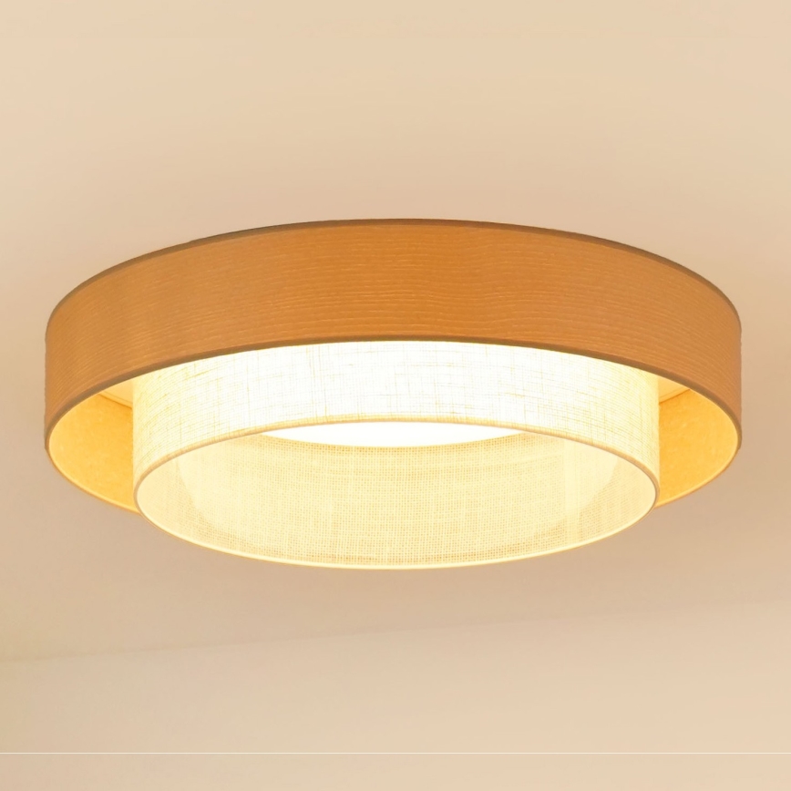 Brilagi - LED lubinis šviestuvas ARIZONA BOHO LED/26W/230V diametras 60 cm smėlio spalva