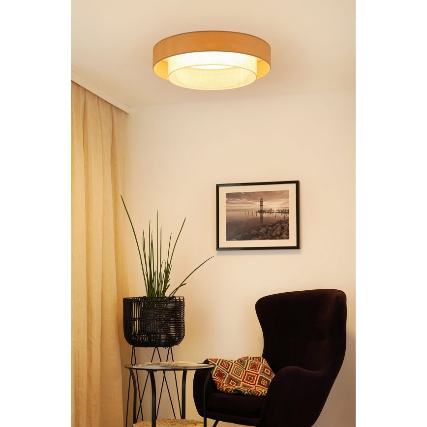Brilagi - LED lubinis šviestuvas ARIZONA BOHO LED/26W/230V diametras 60 cm smėlio spalva