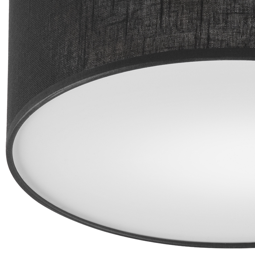 Brilagi - LED lubinis šviestuvas BELLADONNA 1xE27/15W/230V skersmuo 30 cm juoda/ąžuolas