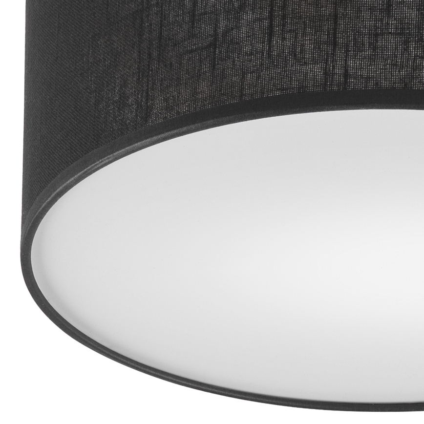 Brilagi - LED Lubinis šviestuvas BELLADONNA 1xE27/15W/230V skersmuo 30 cm juoda/pušis
