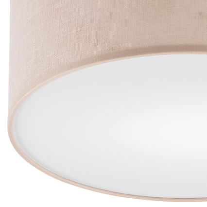 Brilagi - LED lubinis šviestuvas BELLADONNA 1xE27/15W/230V skersmuo 30 cm smėlio spalvos/ąžuolo