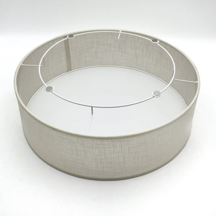 Brilagi - LED Lubinis šviestuvas BELLADONNA 2xE27/15W/230V diametras 40 cm kreminė/ąžuolas