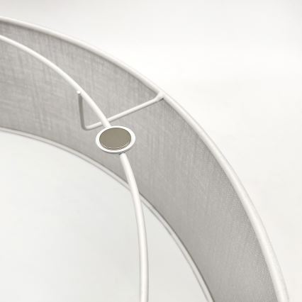 Brilagi - LED Lubinis šviestuvas BELLADONNA 2xE27/15W/230V skersmuo 40 cm balta/ąžuolas-riešutas