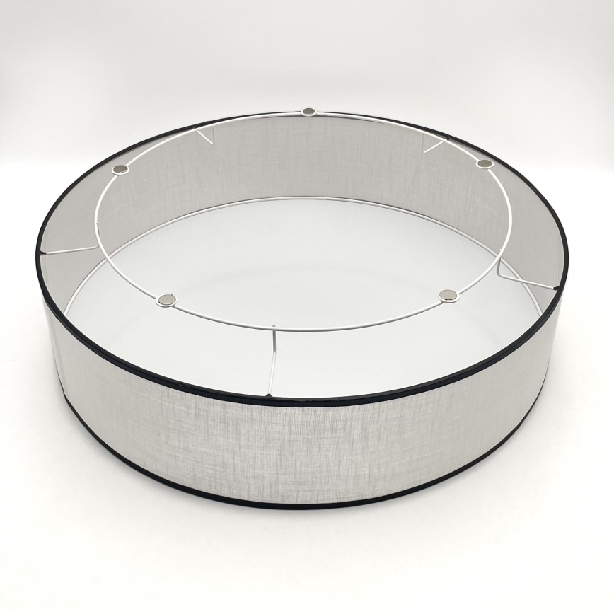 Brilagi - LED Lubinis šviestuvas BELLADONNA 3xE27/15W/230V diametras 50 cm balta/ąžuolas