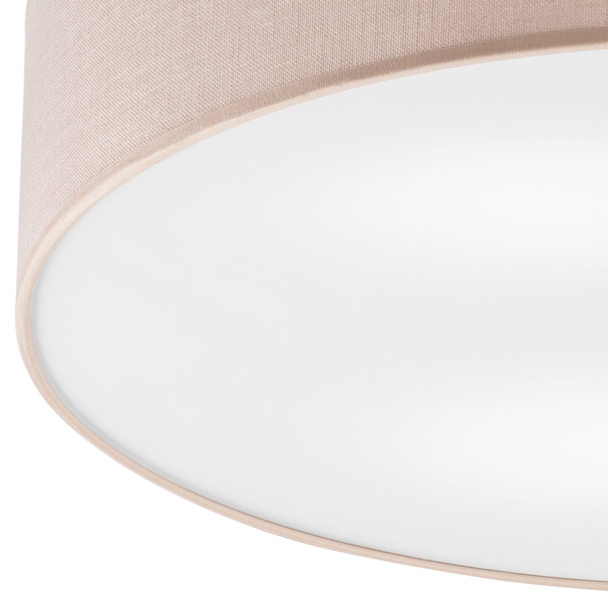 Brilagi - LED Lubinis šviestuvas BELLADONNA 3xE27/15W/230V skersmuo 50 cm, smėlio spalvos/pušis