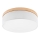 Brilagi - LED Lubinis šviestuvas BELLADONNA 3xE27/15W/230V skersmuo 50 cm balta/pušis