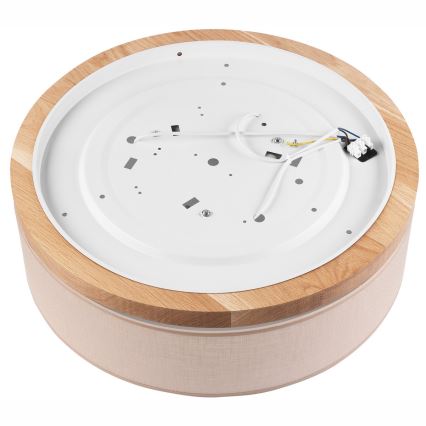 Brilagi - LED Lubinis šviestuvas BELLADONNA 3xE27/15W/230V smėlio spalvos/ąžuolas