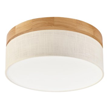 Brilagi - LED Lubinis šviestuvas BELLADONNA LED/20W/230V diametras 30 cm kremas/ąžuolas