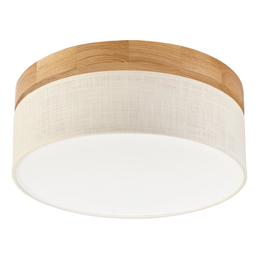 Brilagi - LED lubinis šviestuvas BELLADONNA LED/20W/230V skersmuo 30 cm kremas/ąžuolas