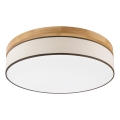 Brilagi - LED Lubinis šviestuvas BELLADONNA LED/36W/230V 50 cm kreminis/ąžuolas