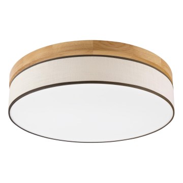 Brilagi - LED Lubinis šviestuvas BELLADONNA LED/36W/230V 50 cm kreminis/ąžuolas