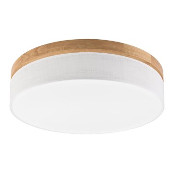 Brilagi - LED Lubinis šviestuvas BELLADONNA LED/36W/230V diametras 50 cm balta/ąžuolas