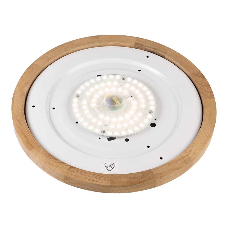 Brilagi - LED Lubinis šviestuvas BELLADONNA LED/36W/230V diametras 50 cm balta/ąžuolas