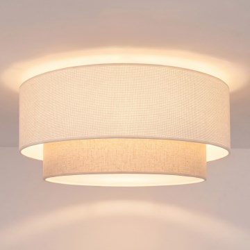Brilagi - LED lubinis šviestuvas BOHO ECO 1xE27/10W/230V Ø 40 cm kreminis