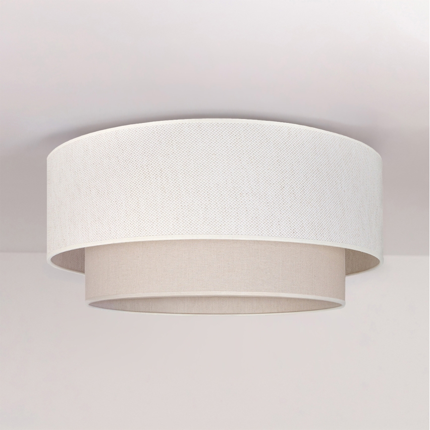Brilagi - LED lubinis šviestuvas BOHO ECO 1xE27/10W/230V Ø 40 cm kreminis