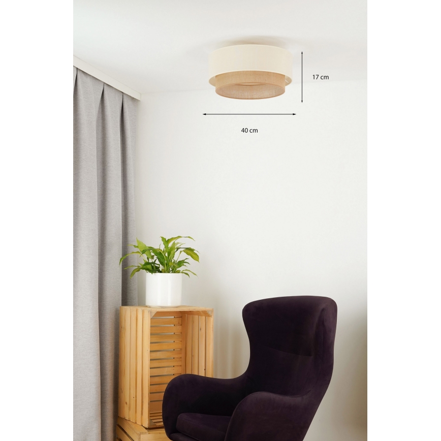 Brilagi - LED lubinis šviestuvas BOHO STYLE 1xE27/15W/230V diametras 40 cm