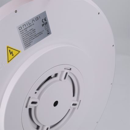 Brilagi - LED lubinis šviestuvas CARLOS LED/24W/230V, skersmuo 40 cm, baltas