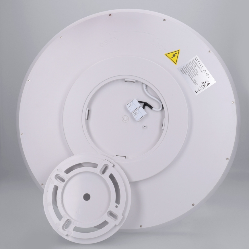 Brilagi - LED lubinis šviestuvas CARLOS LED/24W/230V, skersmuo 40 cm, baltas