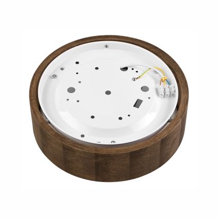 Brilagi - LED Lubinis šviestuvas CARVALHO 1xE27/60W/230V ąžuolas diametras 27 cm