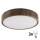 Brilagi - LED Lubinis šviestuvas CARVALHO 3xE27/60W/230V ąžuolas diametras 47 cm