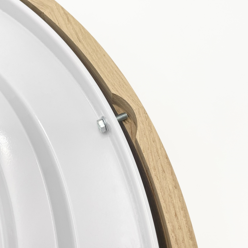 Brilagi - LED lubinis šviestuvas CARVALHO 4xE27/60W/230V ąžuolas skersm. 57,5 cm