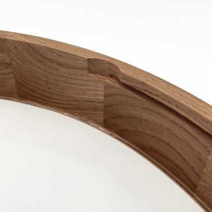 Brilagi - LED lubinis šviestuvas CARVALHO 4xE27/60W/230V ąžuolas/vyšnia skersmuo 57,5 cm