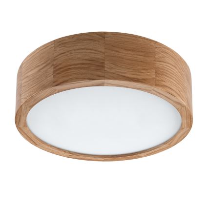 Brilagi - LED lubinis šviestuvas CARVALHO LED/20W/230V ąžuolas Ø 27,5 cm