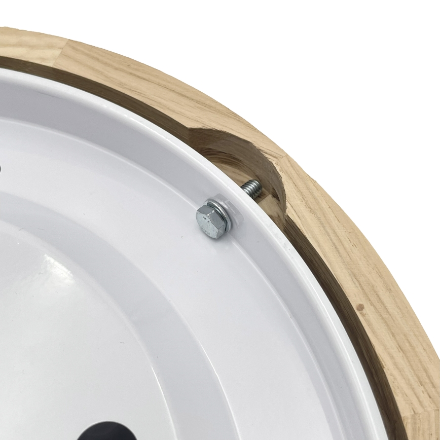 Brilagi - LED lubinis šviestuvas CARVALHO LED/20W/230V ąžuolas Ø 27,5 cm