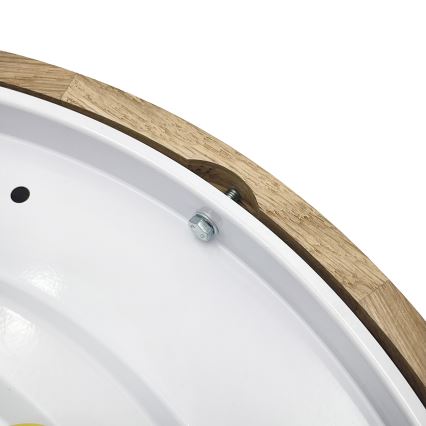 Brilagi - LED lubinis šviestuvas CARVALHO LED/36W/230V, ąžuolas, skersmuo 47,5 cm