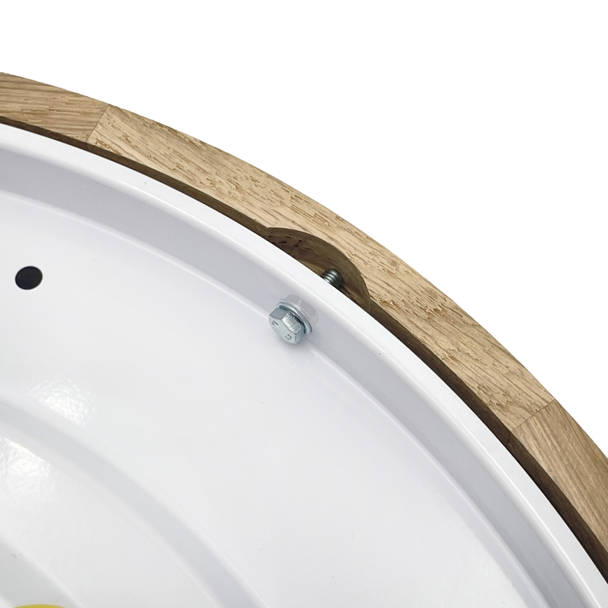 Brilagi - LED lubinis šviestuvas CARVALHO LED/36W/230V, ąžuolas, skersmuo 47,5 cm