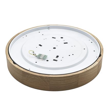 Brilagi - LED lubinis šviestuvas CARVALHO LED/36W/230V, ąžuolas, skersmuo 47,5 cm