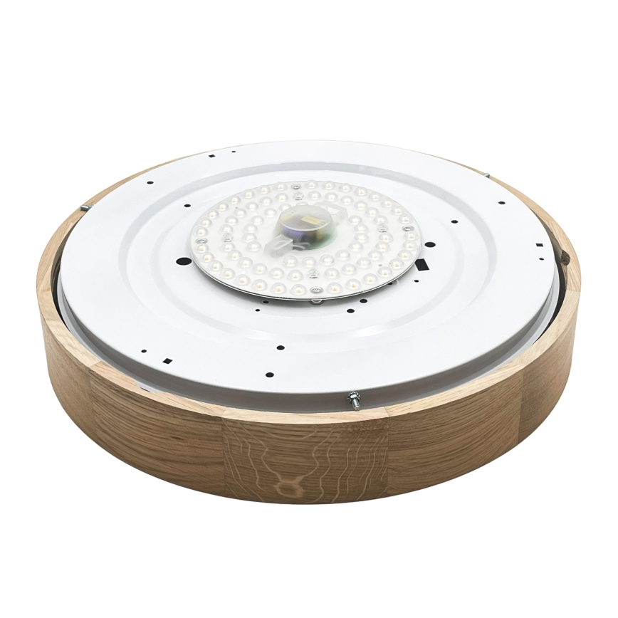 Brilagi - LED lubinis šviestuvas CARVALHO LED/36W/230V, ąžuolas, skersmuo 47,5 cm