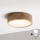 Brilagi - LED lubinis šviestuvas CARVALHO MODERN 1xE27/60W/230V Ø 27,5 cm ąžuolas