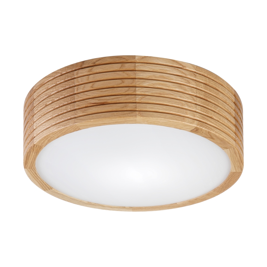Brilagi - LED lubinis šviestuvas CARVALHO MODERN 1xE27/60W/230V Ø 27,5 cm ąžuolas