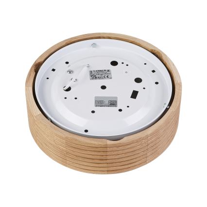 Brilagi - LED lubinis šviestuvas CARVALHO MODERN 1xE27/60W/230V Ø 27,5 cm ąžuolas
