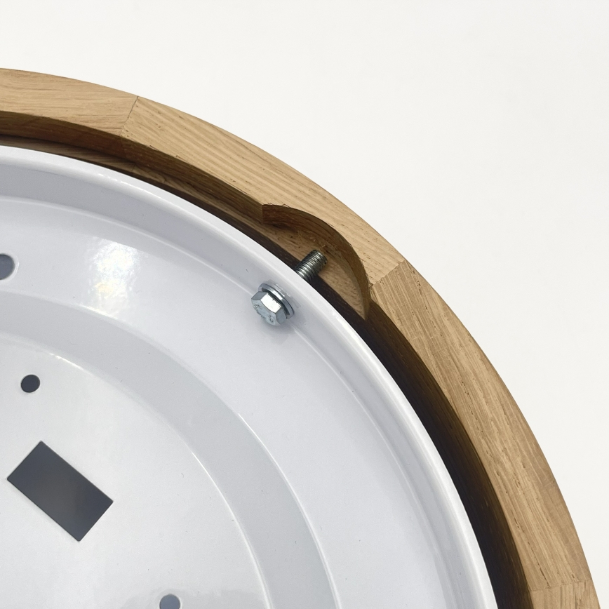 Brilagi - LED lubinis šviestuvas CARVALHO MODERN 1xE27/60W/230V Ø 27,5 cm ąžuolas