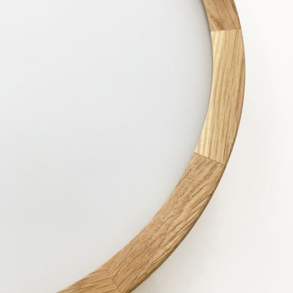 Brilagi - LED lubinis šviestuvas CARVALHO MODERN 1xE27/60W/230V Ø 27,5 cm ąžuolas