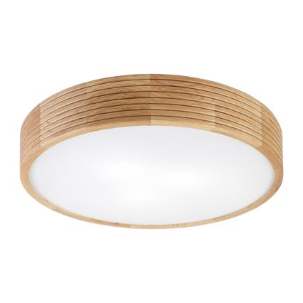 Brilagi - LED lubinis šviestuvas CARVALHO MODERN 3xE27/60W/230V, skersmuo 47,5 cm, ąžuolas