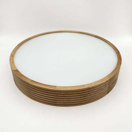 Brilagi - LED lubinis šviestuvas CARVALHO MODERN 3xE27/60W/230V, skersmuo 47,5 cm, ąžuolas
