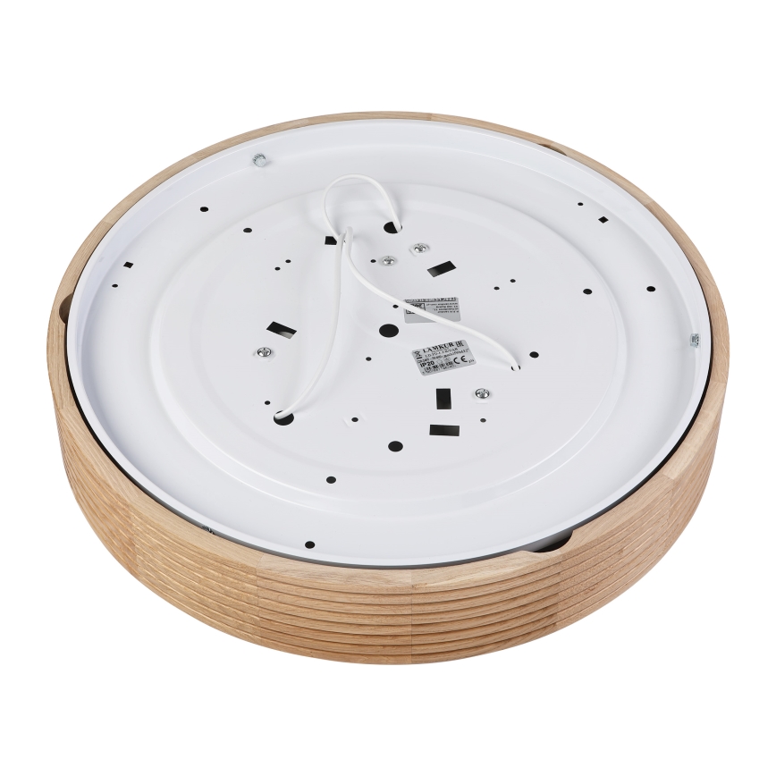 Brilagi - LED lubinis šviestuvas CARVALHO MODERN 3xE27/60W/230V, skersmuo 47,5 cm, ąžuolas