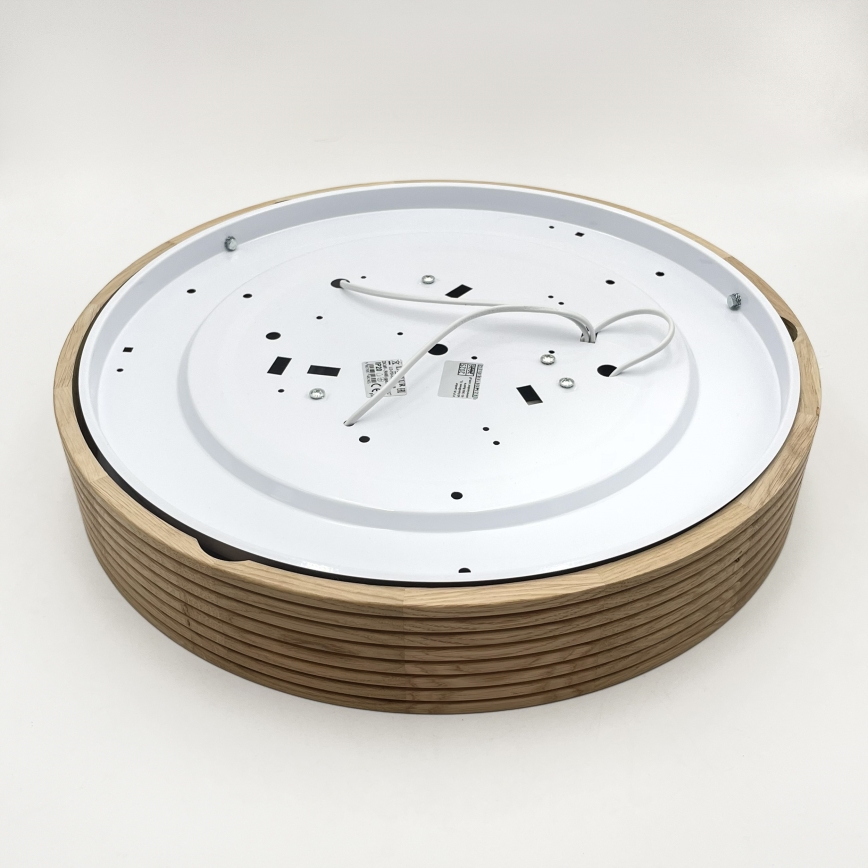 Brilagi - LED lubinis šviestuvas CARVALHO MODERN 3xE27/60W/230V, skersmuo 47,5 cm, ąžuolas