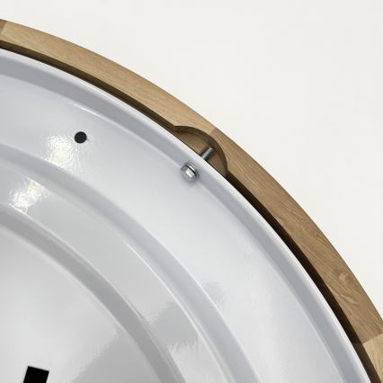 Brilagi - LED lubinis šviestuvas CARVALHO MODERN 3xE27/60W/230V, skersmuo 47,5 cm, ąžuolas