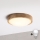 Brilagi - LED lubinis šviestuvas CARVALHO MODERN SLIM 1xE27/60W/230V skers. 27,5 cm ąžuolas