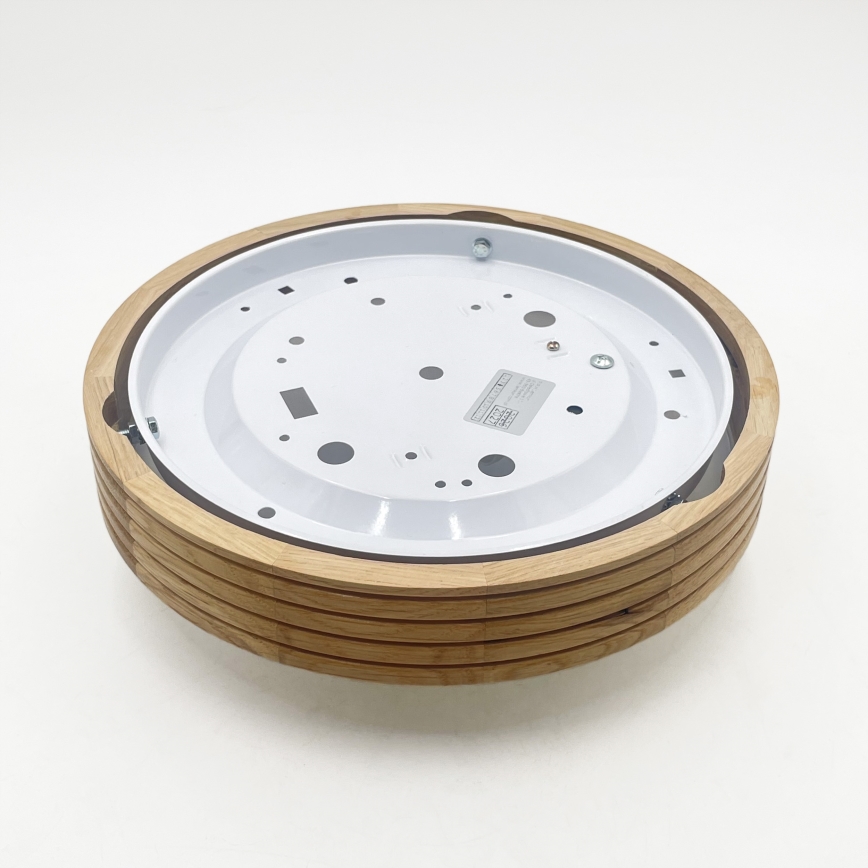 Brilagi - LED lubinis šviestuvas CARVALHO MODERN SLIM 1xE27/60W/230V skers. 27,5 cm ąžuolas