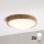 Brilagi - LED lubinis šviestuvas CARVALHO MODERN SLIM 2xE27/60W/230V Ø 37,5 cm ąžuolas