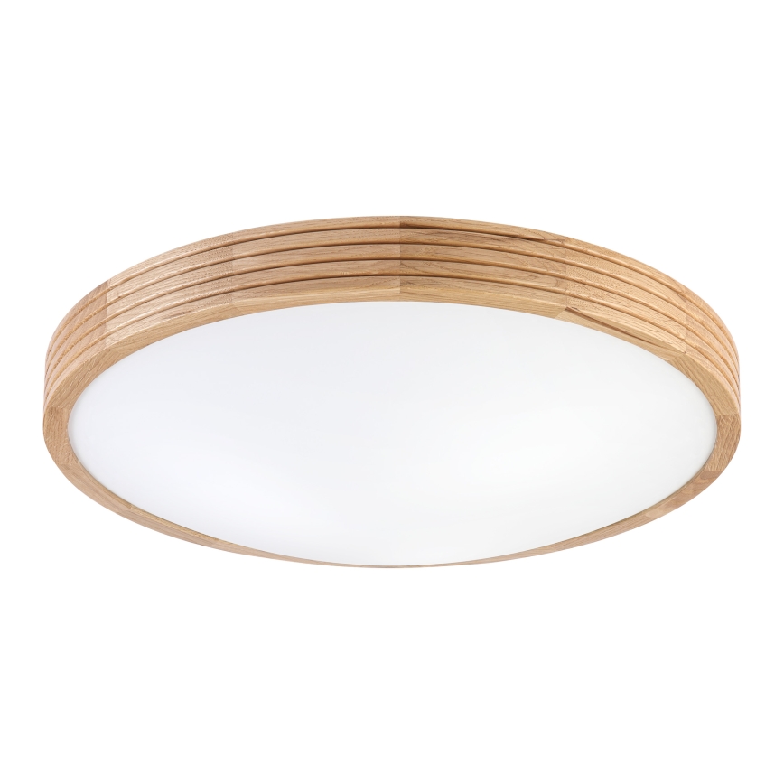 Brilagi - LED lubinis šviestuvas CARVALHO MODERN SLIM 3xE27/60W/230V skersmuo 47,5 cm ąžuolas